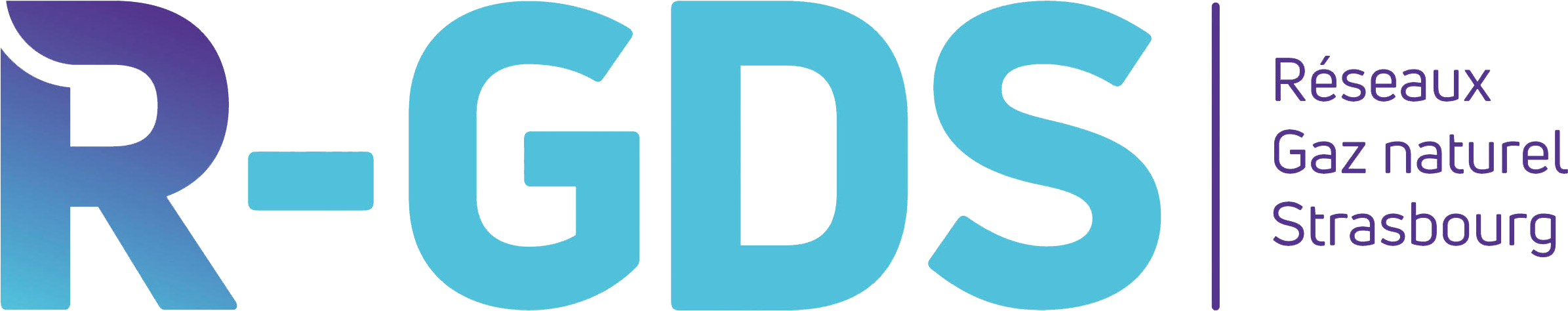 Logo R-GDS, réseaux Gaz naturel Strasbourg